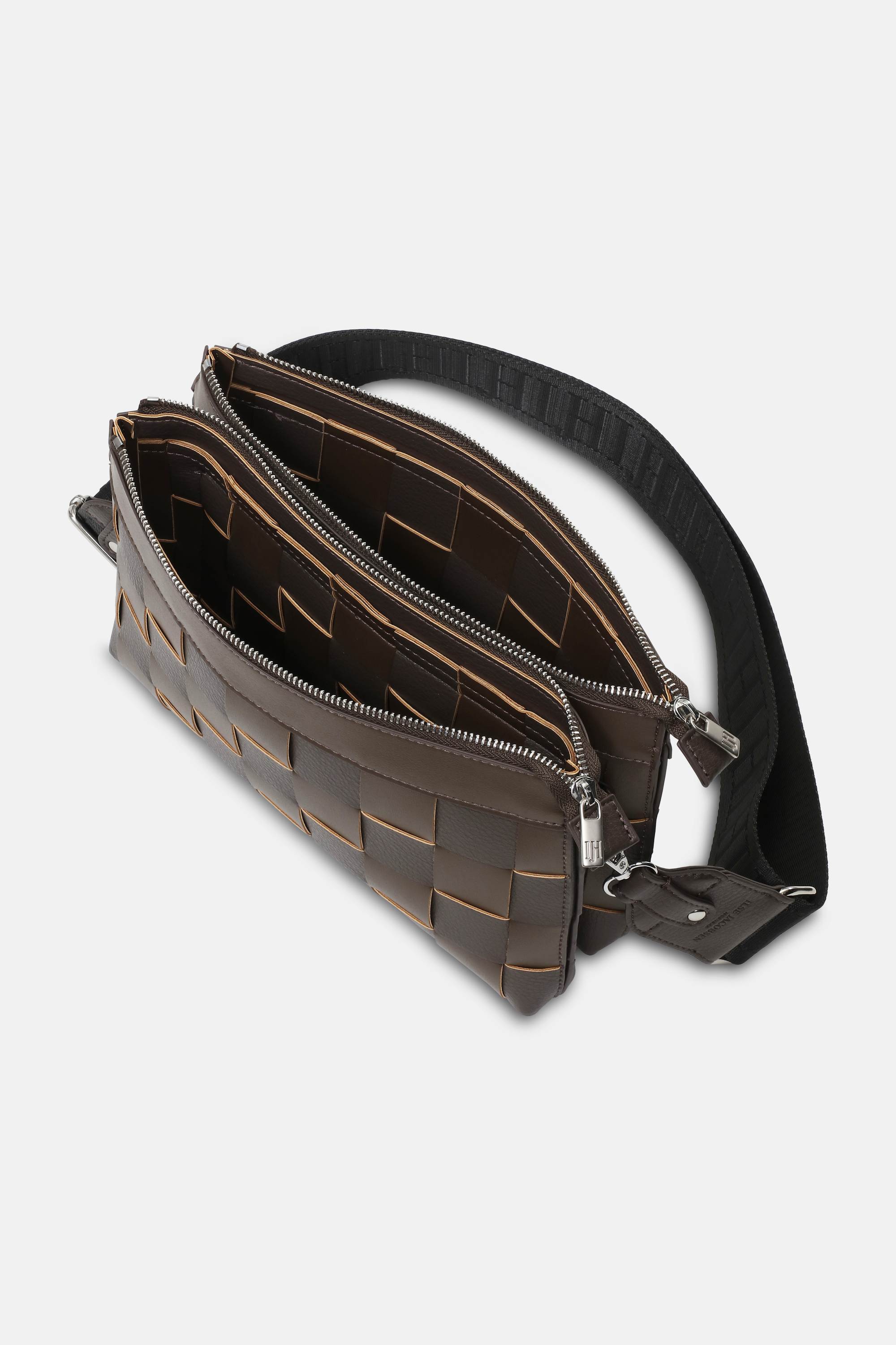 Braided Cross-Body - Chocolate Brown